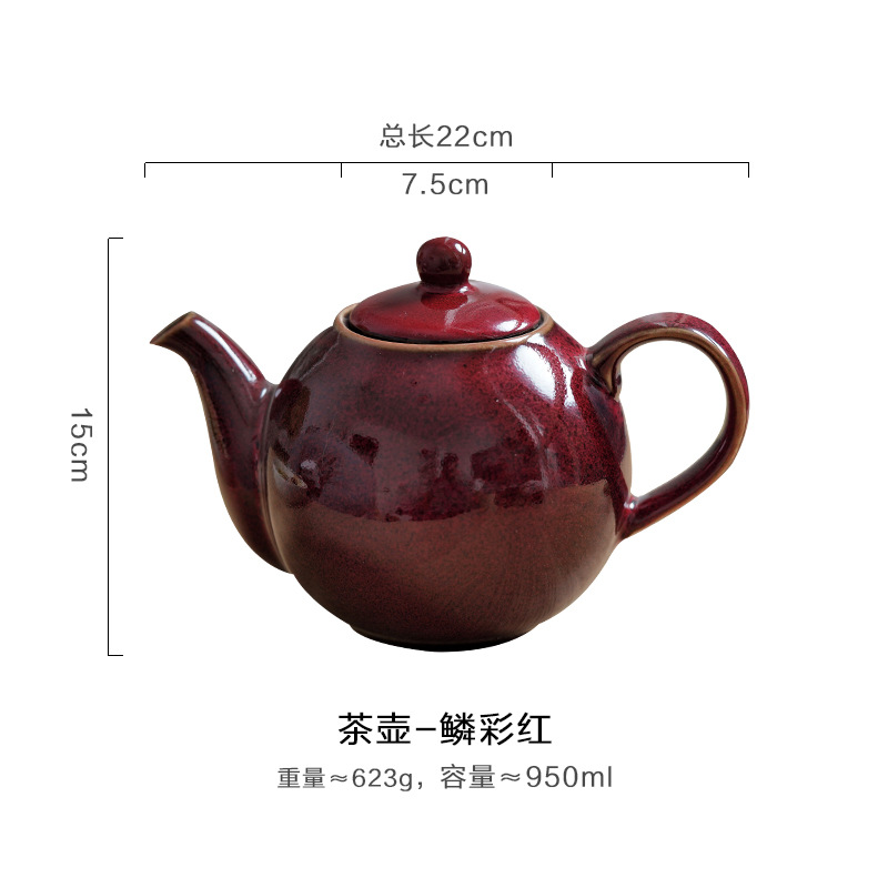 Mango lateral olla hecha a mano tetera perfumada té cafetera tetera vintage cerámica Kung Fu estilo japonés pequeña tetera ceremonia del té juego de té