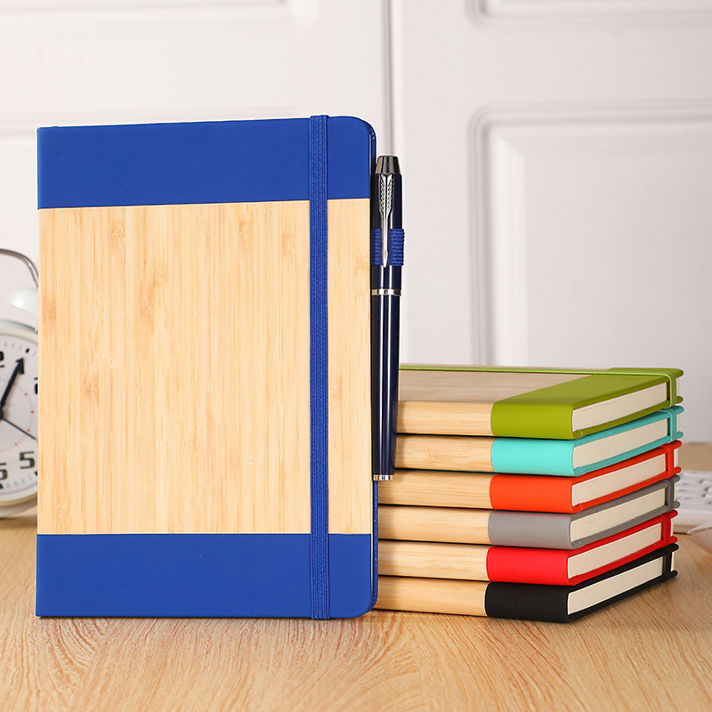 Cuaderno de color tronco personalizado a5 cuaderno grueso de alto valor de color empalmado cuaderno de mano cuaderno de notas papelería transfronteriza mayorista