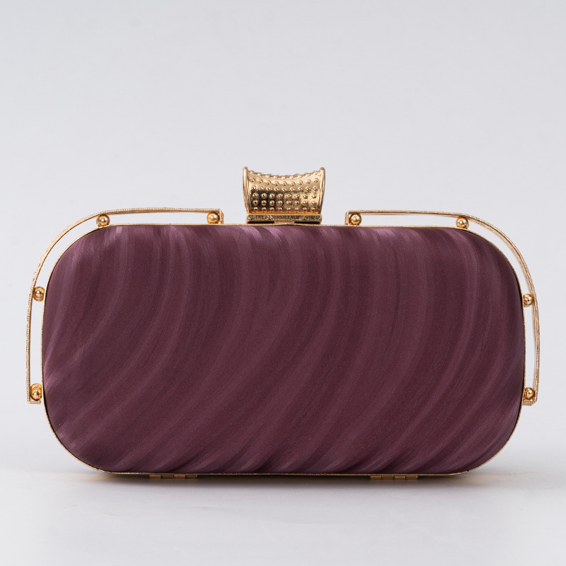 Europa y los Estados Unidos bolsa de cena PU bolsa de fiesta negra bolsa de fiesta simple bolsa de mano fábrica de venta directa transfronteriza