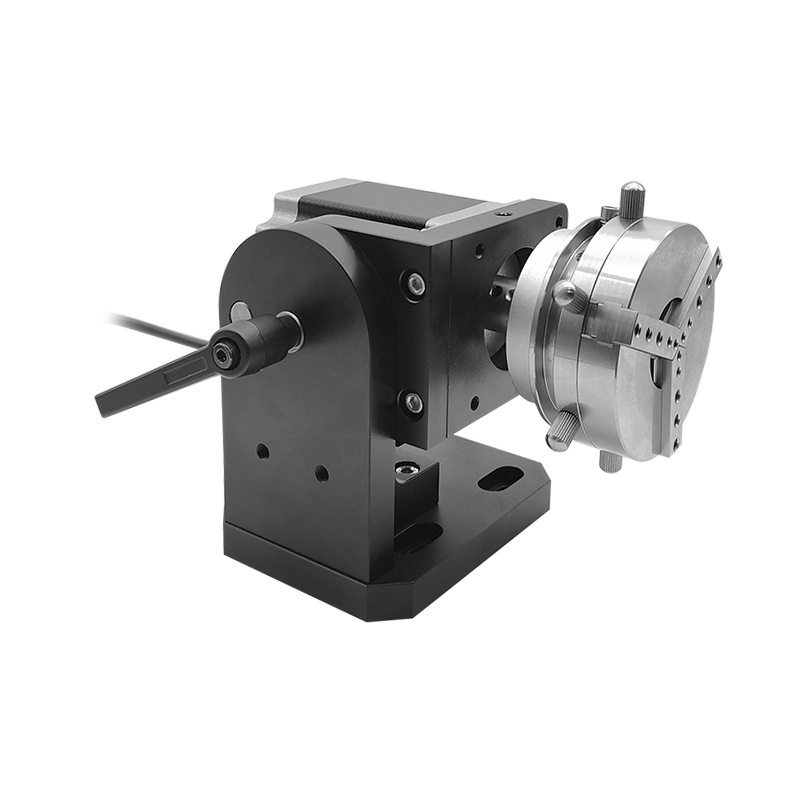 打标机配件快速装夹新款迷你型旋转夹具戒指耳环首饰打标雕刻