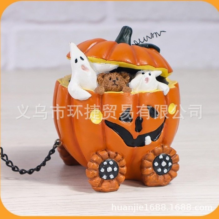 跨境新品Pumpkin resin statue pumpkin南瓜树脂雕像南瓜|undefined