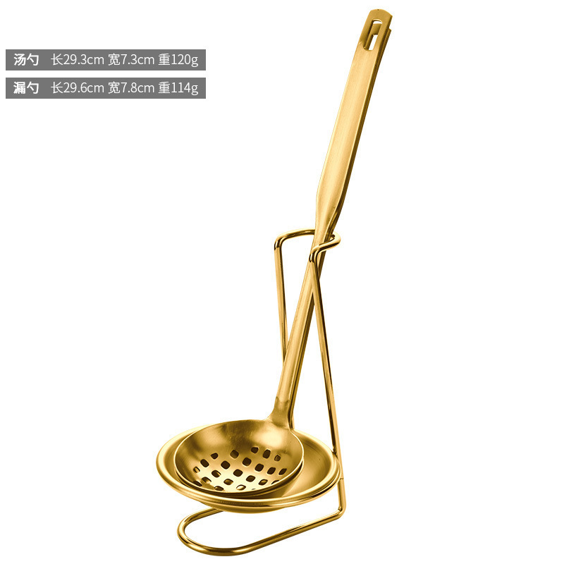 Colgando el conjunto de sopa de acero inoxidable para comer sopa de acero inoxidable