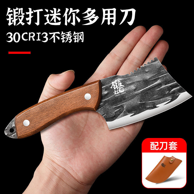 Cuchillo de cocina doméstico súper rápido afilado cuchillo de pesca cuchillo de corte de cocina mini cuchillo de matadero al aire libre de acero inoxidable Otros