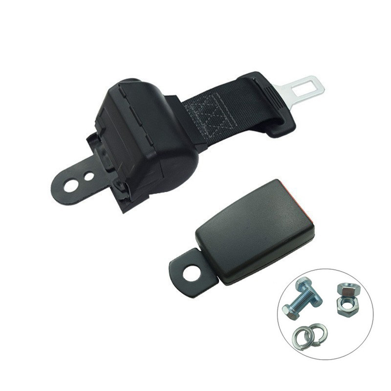 Forklift Bus School — Gaofe Car seat belt - semi-enclosed-retractor-10cm-base-full-set-of-screw-accessories