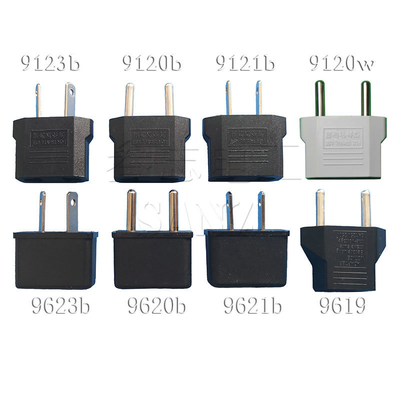 Venta directa de fábrica transfronteriza dedicada enchufe de conversión de energía para adaptador pequeño estándar americano estándar europeo estándar australiano estándar hierro