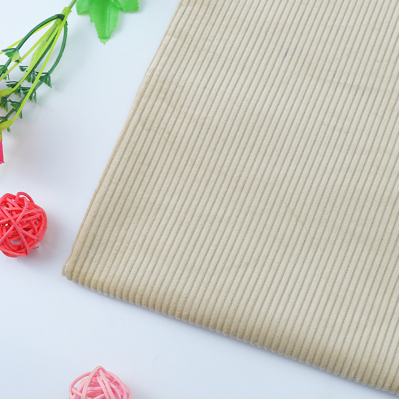 [En stock fabricante] 8-pit chaqueta de pana de algodón tela de otoño e invierno estilo japonés y coreano pantalones de abrigo de tela de algodón para niños