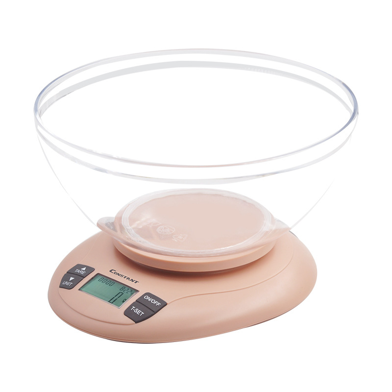 批發家用電子廚房秤高質量帶碗托盤電子稱家用烘焙秤可懸挂試