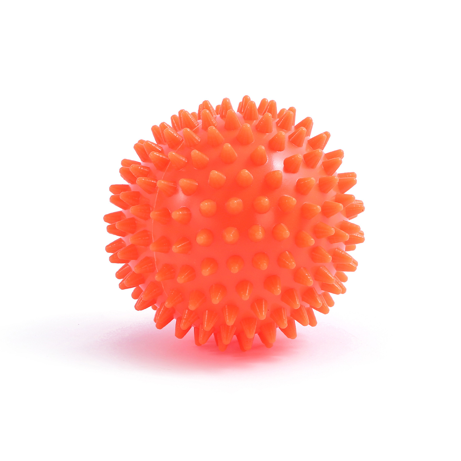 Bola de masaje tipo erizo de PVC, bola de maní o fascia, antideslizante, ideal para ejercicios de yoga y fitness