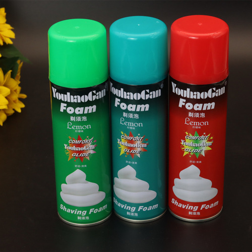 Factory direct sales manual shaving foam shaving cream shaving foam lubricating and softening beard cream 200ML