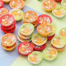 仿真立体彩色调料碗DIY儿童小玩具娃娃机汽车微观便利店套装配件