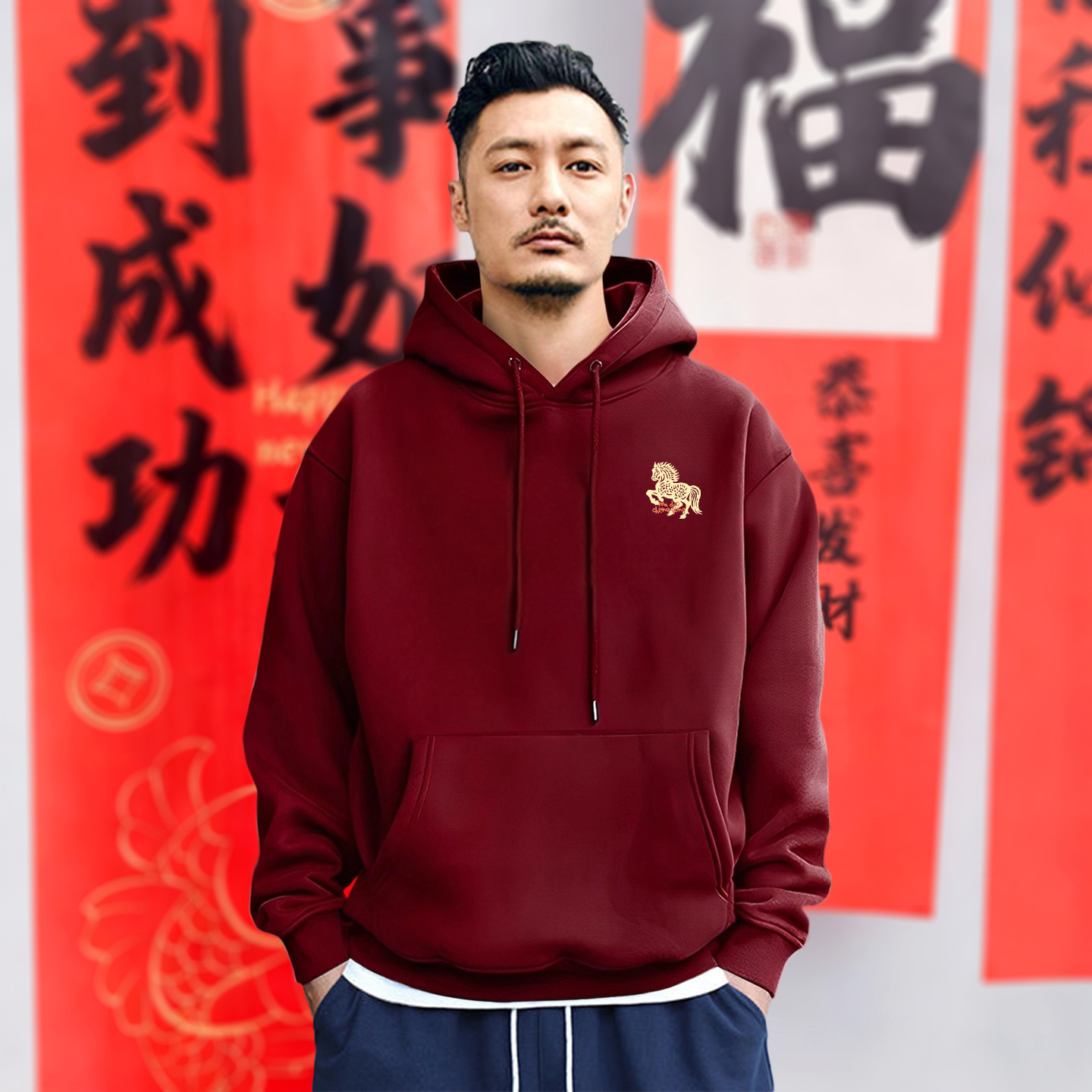 Suéter deportivo hombre encapuchado marcas de moda sueltas de tamaño grande nuevo chaqueta con sombrero de primavera y otoño abrigo pareja americana