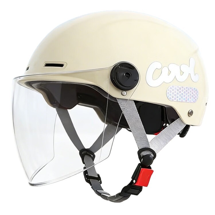 Certificación 3C nuevo casco de automóvil eléctrico estándar nacional casco de moda casco de mujer no presionar el cabello cuatro estaciones casco especial universal