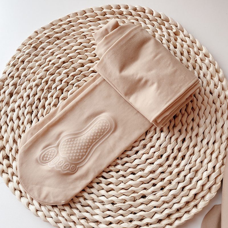 Primavera y otoño delgada mujer acero calcetines resistentes al desgaste anti-gancho alambre anti-descomposición calcetines resistentes no se pierden piernas delgadas