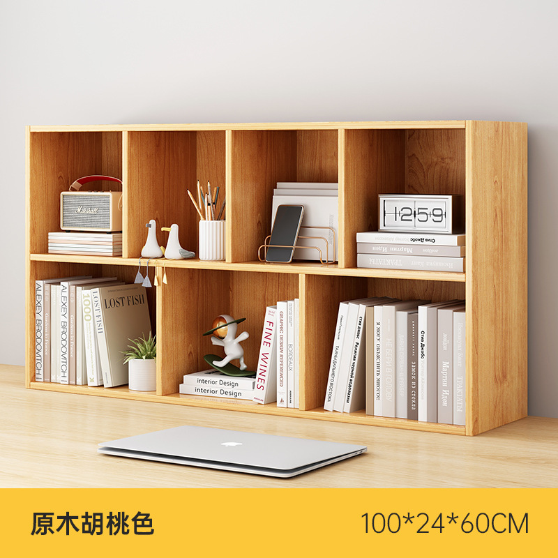 Estantería DE ESCRITORIO DEL ESTUDIANTE libro de escritorio multi-capa estantería Oficina simple estante de almacenamiento de archivos