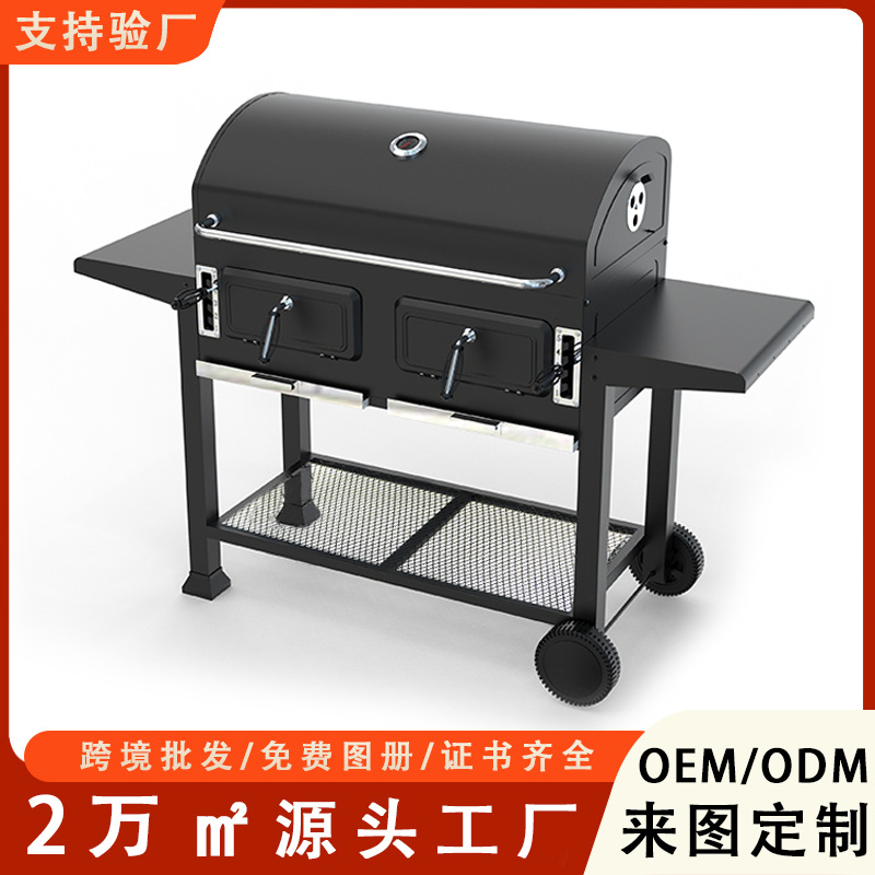 In-situ grueso gran horno de barbacoa doméstica multifuncional villa horno de barbacoa de cocción de carne hotel horno de barbacoa comercial