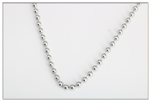 Stainless steel wave chain, ball chain, titanium steel necklace, diy curtain, roller blind, bead chain, bag chain, luggage chain wholesale