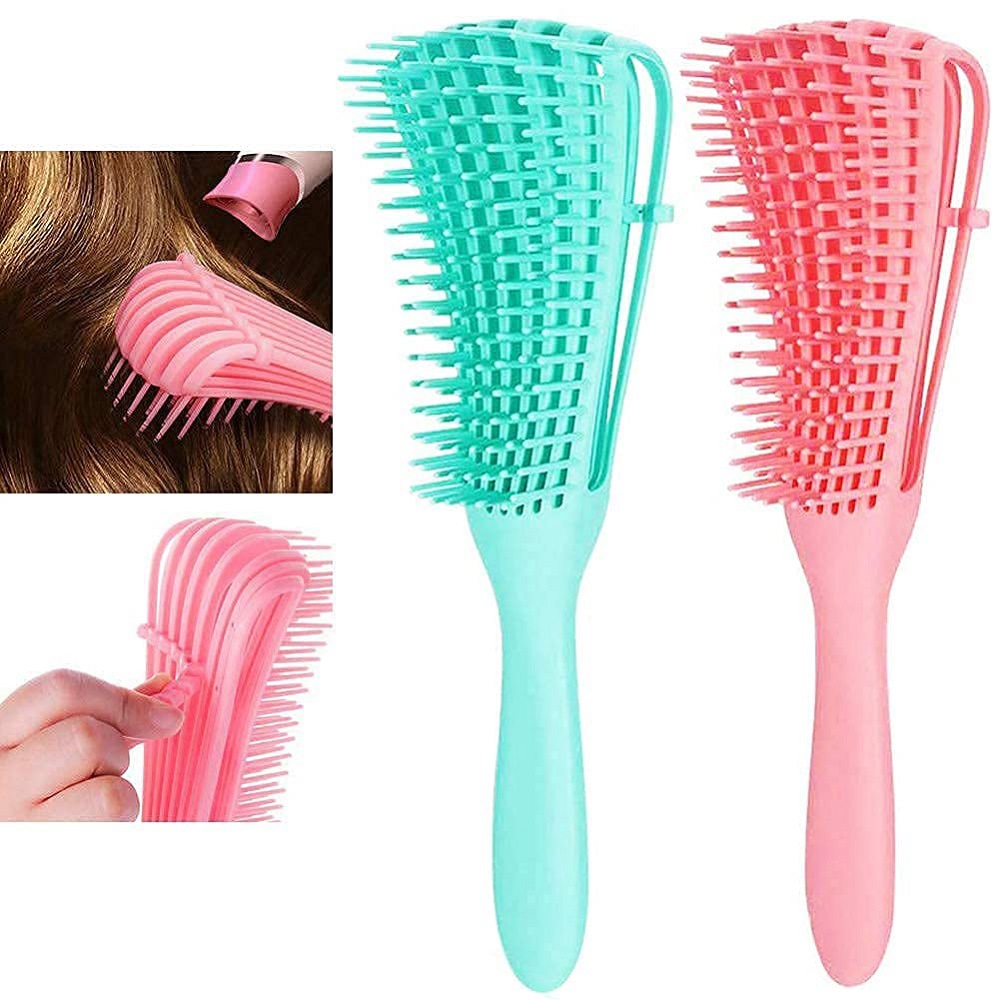 Octopus Comb Natural Hair Brush Amazon H...