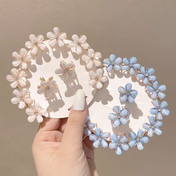 Children's small summer crab pin