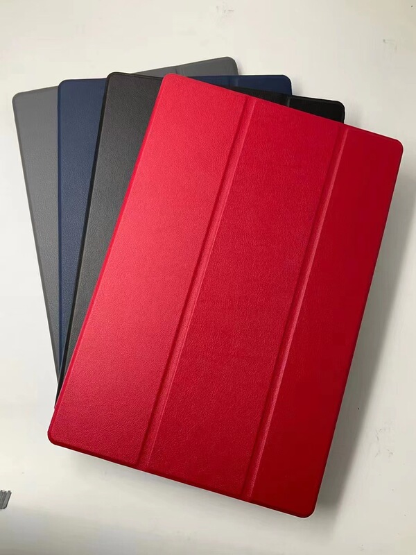 Three-fold pen slot for Samsung Tab S8ultra X900/X906 flip flat leather case protective cover Three-fold pen slot for Samsung Tab S8ultra X900/X906 flip flat leather case protective cover