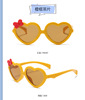 Children's cute glasses with bow, fashionable sunglasses girl's, western style