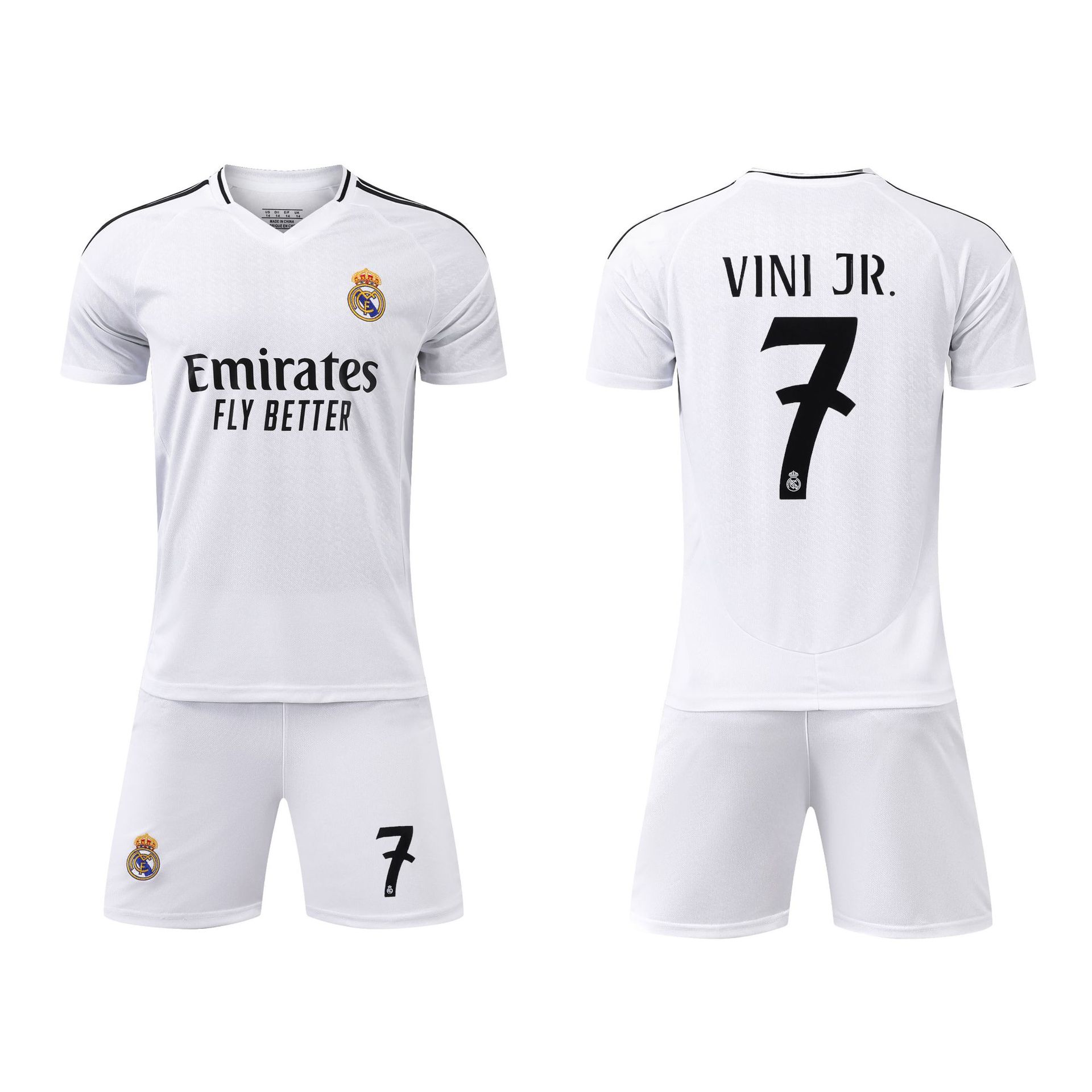 Traje de camiseta de fútbol con número Miami Crescent Neymar Riad C Roman City Harland