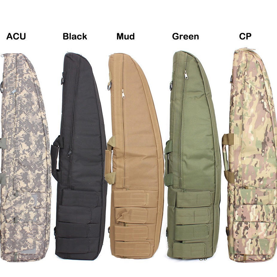 Amazon explosión multifuncional al aire libre 1.2 m bolsa de armas bolsa de pesca 1 m táctica camuflaje biselado bolso de hombro