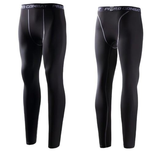 Cross-border fitness sports suit quick-drying tights men's summer short-sleeved top running training basketball compression base