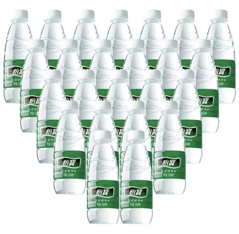 Yibao 飲料精製水 350mL × 24 ボトル飲料水非ミネラルウォーター小ボトル全箱卸売独立包装|undefined