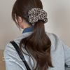 4#Leopard print print about 12cm large intestine hair tie