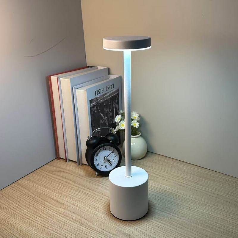 クロスボーダー LED 充電式 I 字型デスクランプバーテーブル装飾レトロメタル USB タッチ雰囲気ナイトライト卸売|undefined