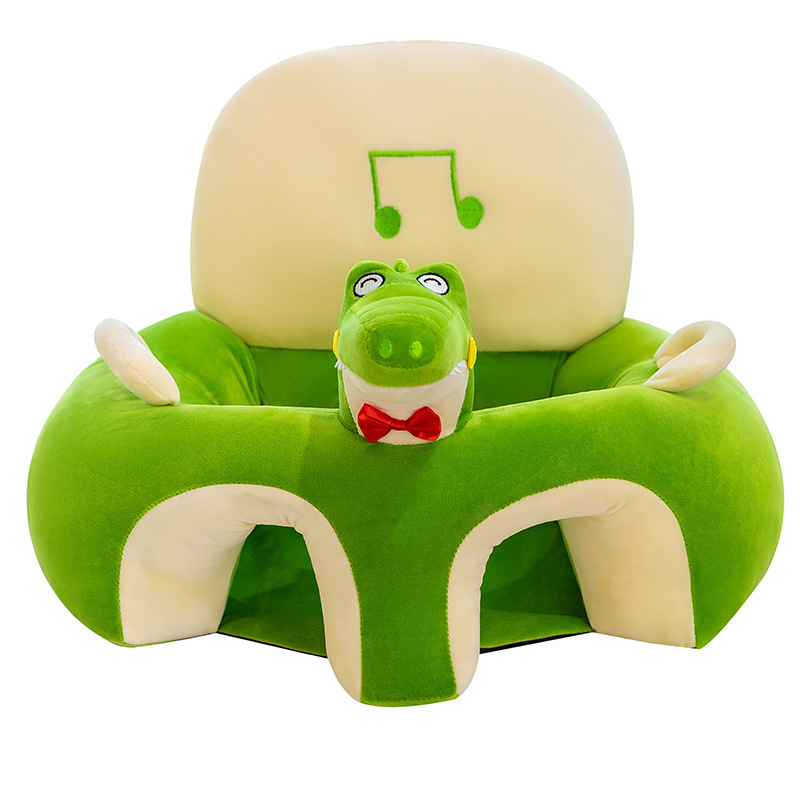 Nuevo asiento de aprendizaje de dinosaurios para bebés sofá conejo silla de seguridad para bebés anti-rolling al por mayor transfronterizo