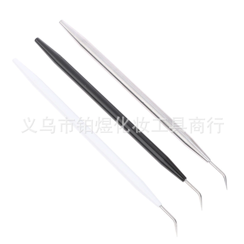 Metal doll head for growing plants for eyelashes