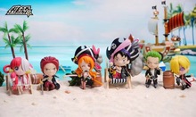 正版海贼王周边路飞索隆航海王剧场版钥匙扣挂件礼物盲盒手办摆件