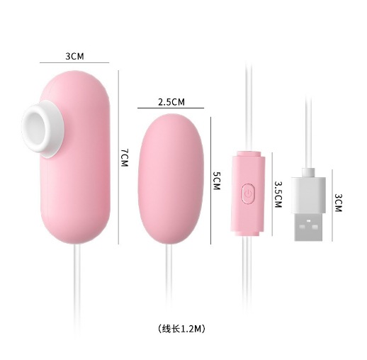 Laile Shock AV Stick Gladiator Pink Girl Little Shell Momo Egg Control remoto inalámbrico Vibrador Juguetes sexuales femeninos