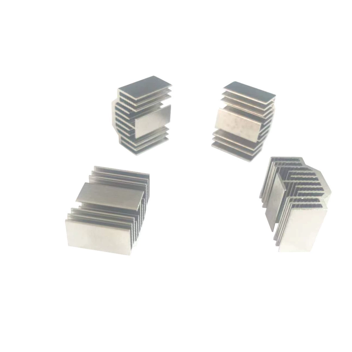 Back glue paste type aluminum radiator mining machine chip patch chip small radiator tablet is set to 22*12.9*16