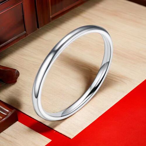 Titanium steel ring for women French wholesale girls non-fading electroplated ring niche cold style jewelry stainless steel hand jewelry