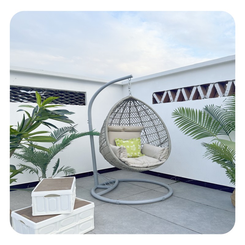 특별한 가격/회색 물 방울 매달려 바구니/방수 쿠션 보내기