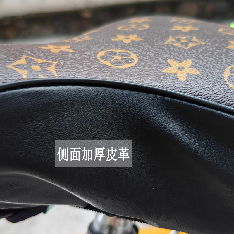 普通の自転車シートカバー防水レザーフォルクスワーゲン自転車シートクッションオールシーズンユニバーサル自転車シートクッションカバー|undefined
