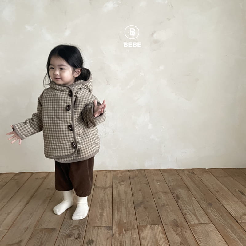 Ropa acolchada de algodón para niños ropa de invierno estilo coreano ropa para niños ropa acolchada de algodón para bebés ropa acolchada de algodón con capucha a cuadros ropa de invierno para niñas