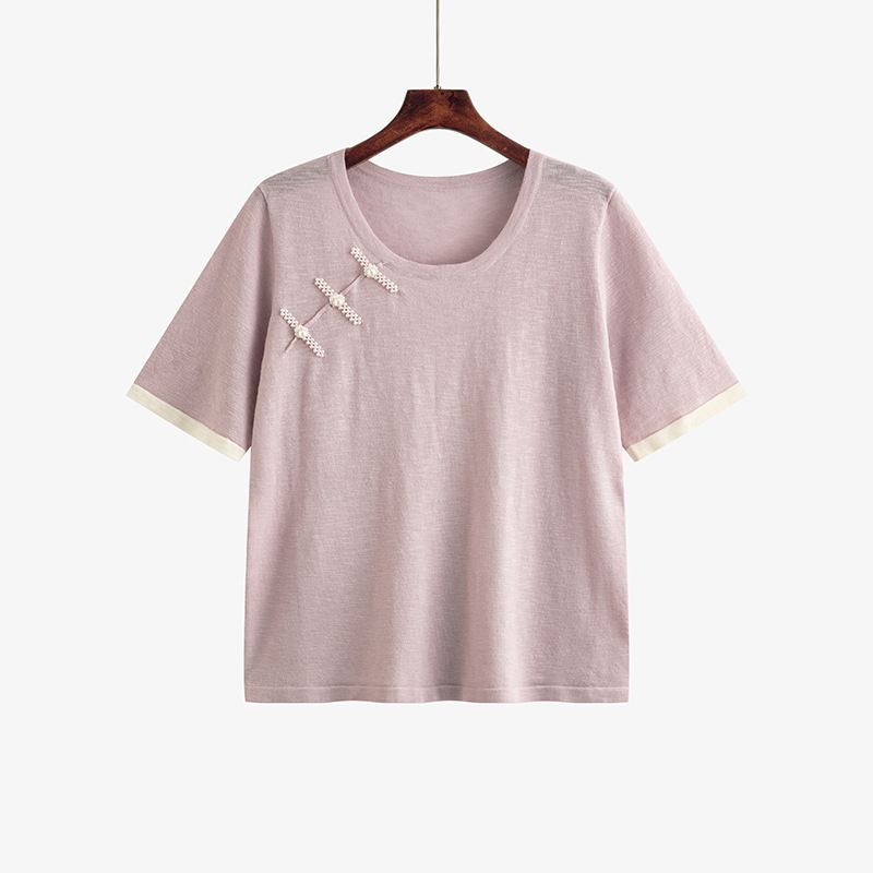 ニット 夏  XL-3XL 大きいサイズ トップス