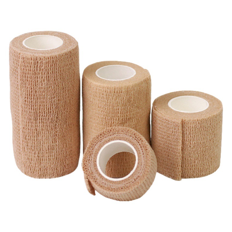 Non-Woven Self-Adhesive Bandages, Custom-Made for Outdoor Sports Wrist Guards, Knee Pads, Ankle Guards, and Finger Guards, Elastic and Self-Adhesive