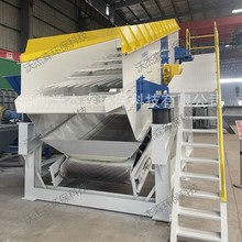直线振动筛选机高效节能混泥土砂石分离设备粘土砂石分离机