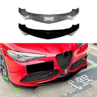Подходит для Alfa Romeo Giulia Giulia 2015+ спортивная версия передний и задний спойлер передняя пластина модификация
