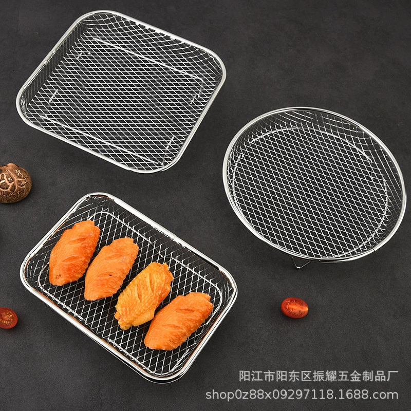 Многофункциональная фритюрница из нержавеющей стали 304, аксессуары для обертывания краев, решетка для приготовления на пару, многослойная универсальная кухонная утварь