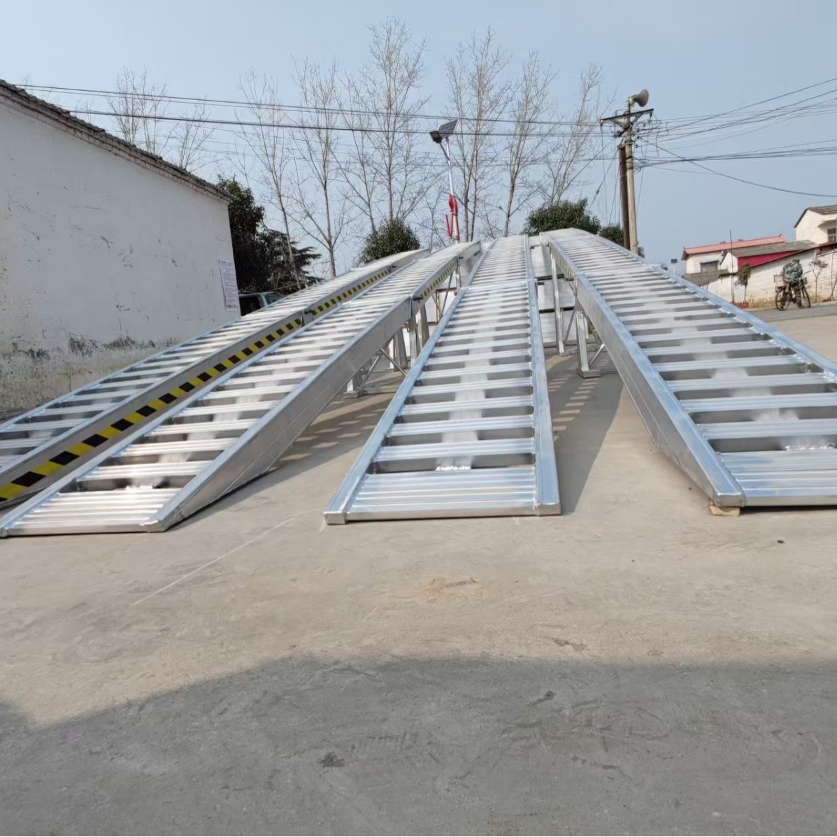 收割机铝合金爬梯铝合金桥板叉车铝合金爬梯 质保一年