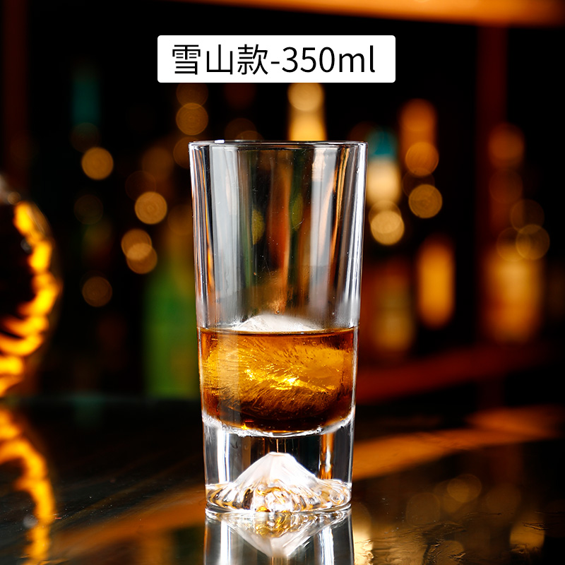 Vidrio de cristal creativo de cóctel de whisky conjunto de tazas de vino clásico tumbler bar cerveza