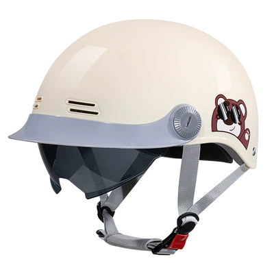 Motosiklet kaskı (dəbilqə) – 3C Certified Electric Motorcycle Helmet for