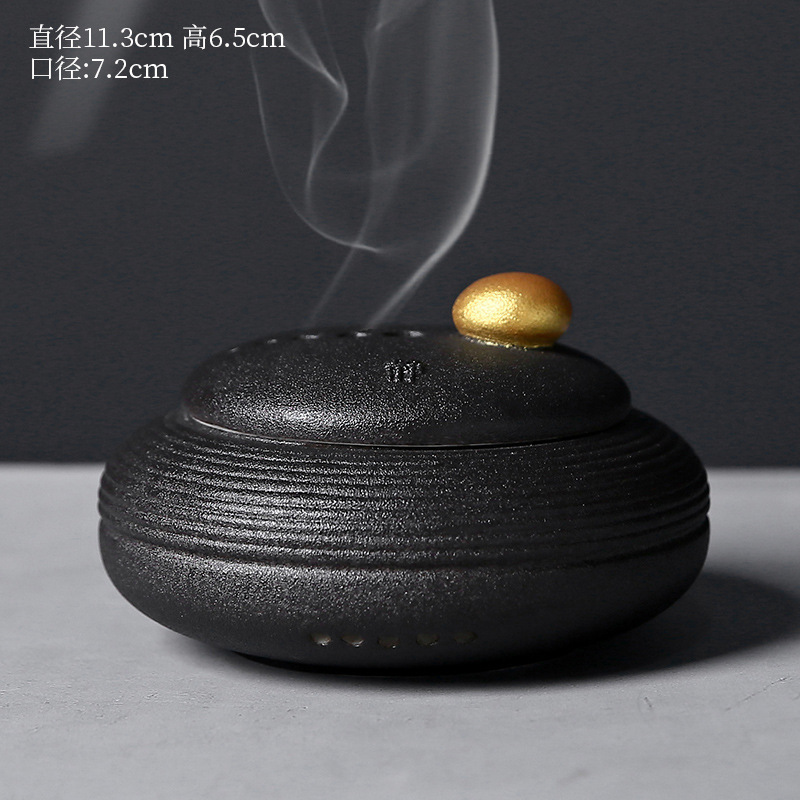 마른 풍경 향 버너 (블랙)