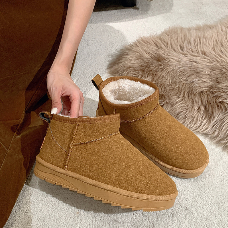 Winter low boots for leisure, 2023