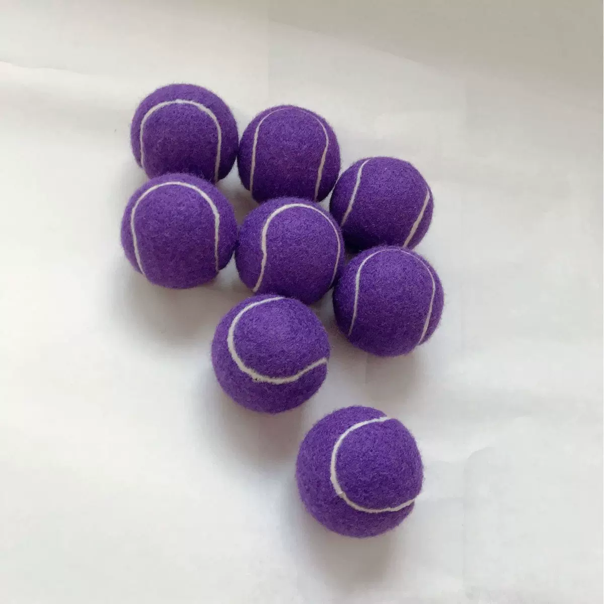 宠物网球厂家直销紫色网球训练网球展示网球按摩网球
